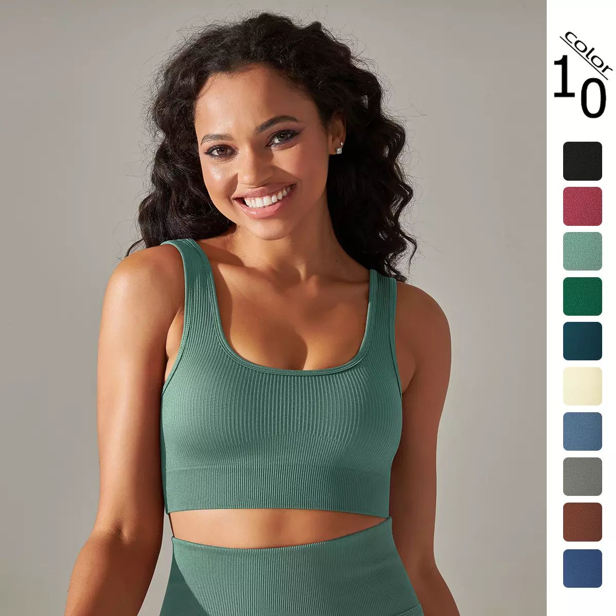 Womens Seamless Sports Bra Tank