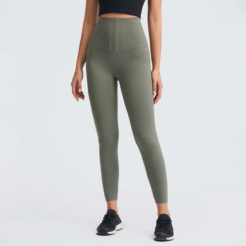 Leggings activos para mujer con entrenador de cintura de alta calidad al por mayor-C1016